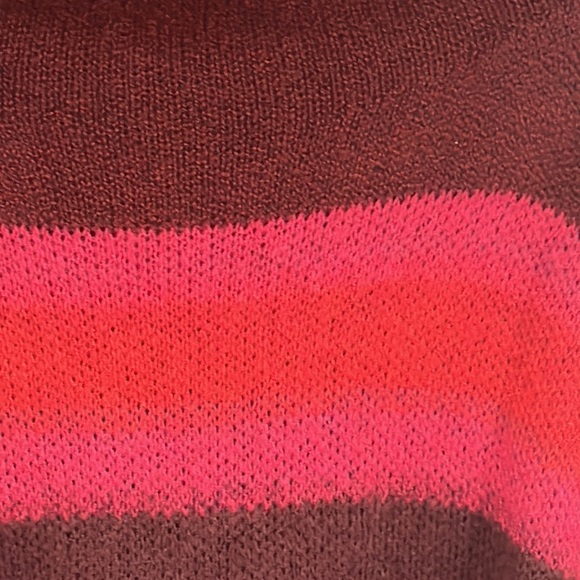 MAURICES Women’s Pullover Sweater Sz L Multi Colors Soft (mohair) Long Sleeves - Picture 4 of 8